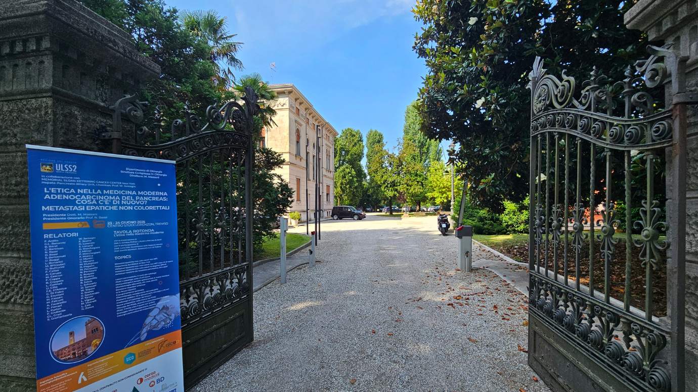 L'ingresso principale del Centro Studi Lorenzon